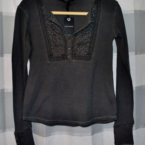 Lucky Brand long sleeve Henley